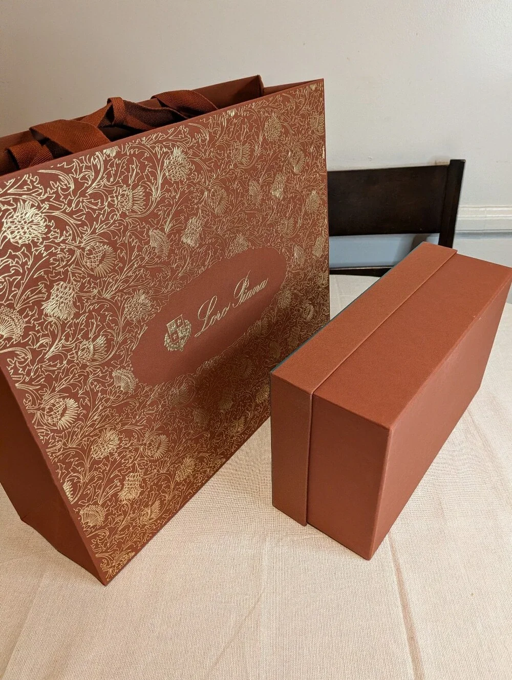 Loro Piana Shoes Box And Shopping bag